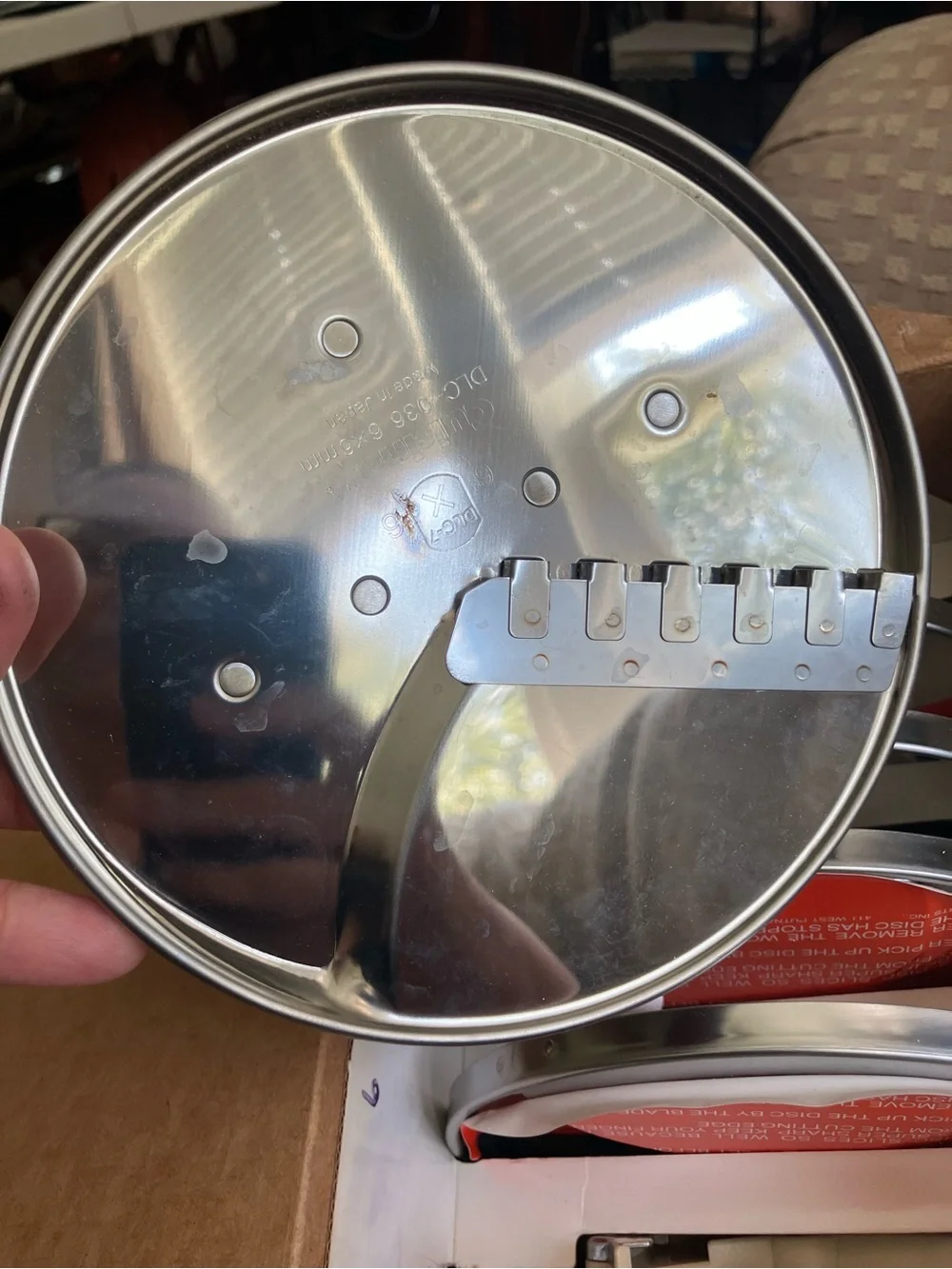 Cuisinart Stainless Steel 9 Disc Blade Set DLC-7 Several never used!
